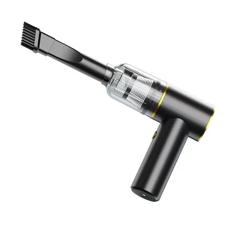 Car MINI Wireless Vacuum Clean Rechargeable Portable Handheld Dust Removal Hair Dryer Handheld Wireless Car/Home Strong Suction