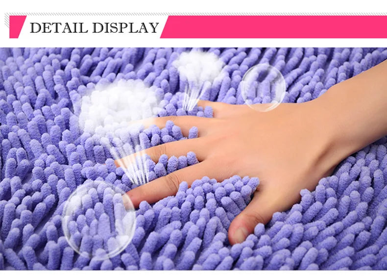 Bath Mat Cheap  Thicken Memory Carpet Rugs Toilet Bathtub Room Living Room Door Bathroom Absorbent Foot Floor Mats