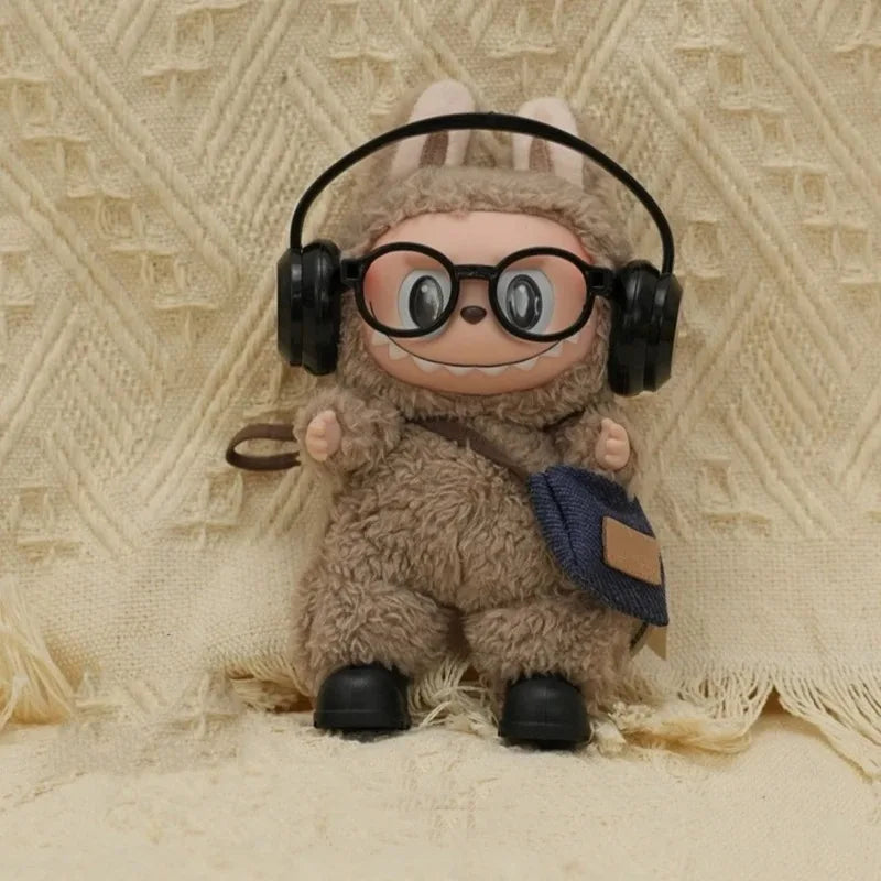 17cm Cute Mini Plush Doll'S Clothes Outfit Accessories For Korea Kpop Exo Labubu Idol Dolls Sweater Clothing DIY Kids Girl Gift