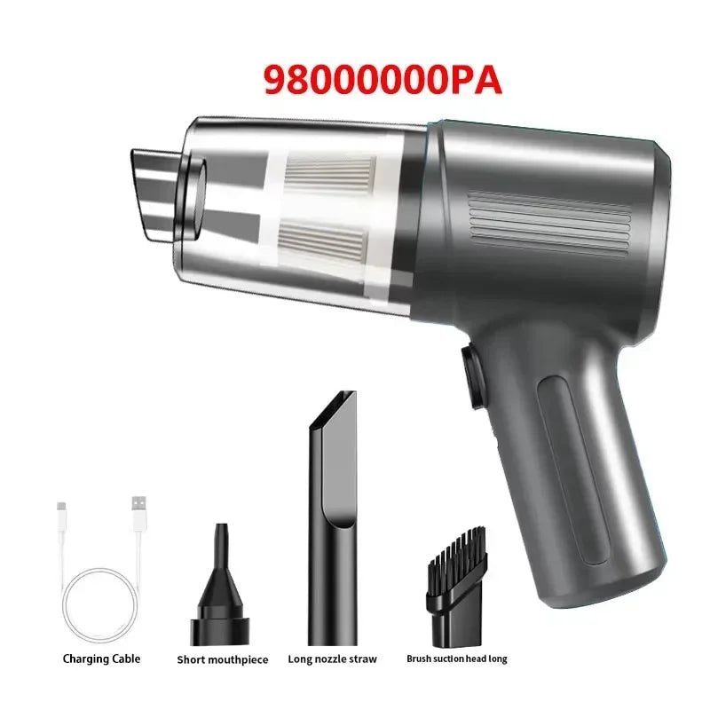 Car vacuum cleaner wireless multifunctional handheld portable car vacuum cleaner high-power mini suction and blowing integrated